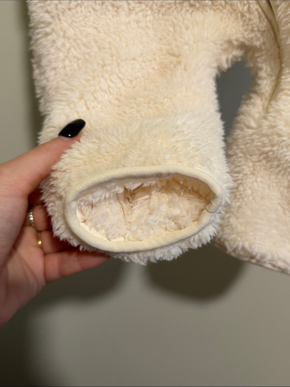 Newborn Nike Fuzzy Onesie - Picture 5 of 8
